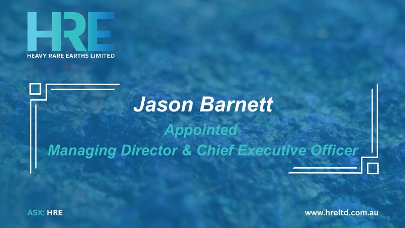 Image for the Tweet beginning: ⭐ $HRE welcomes Jason Barnett