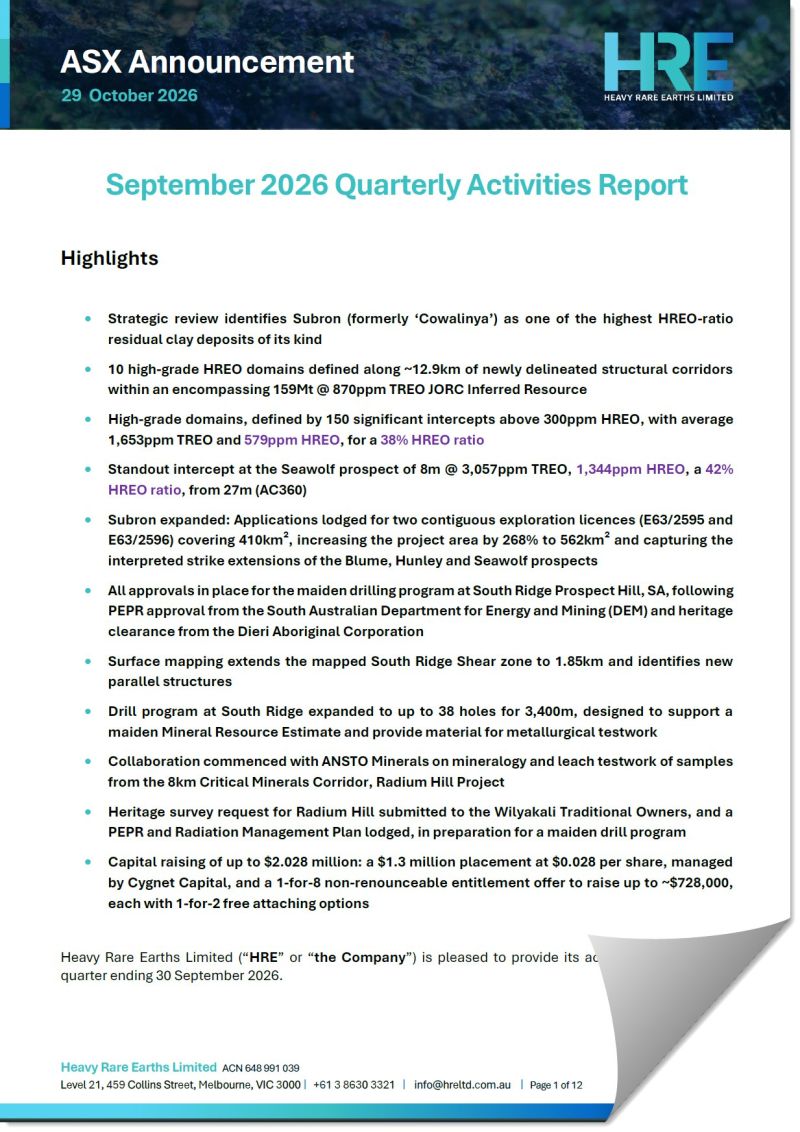 Image for the Tweet beginning: Our Quarterly Activities Report for
